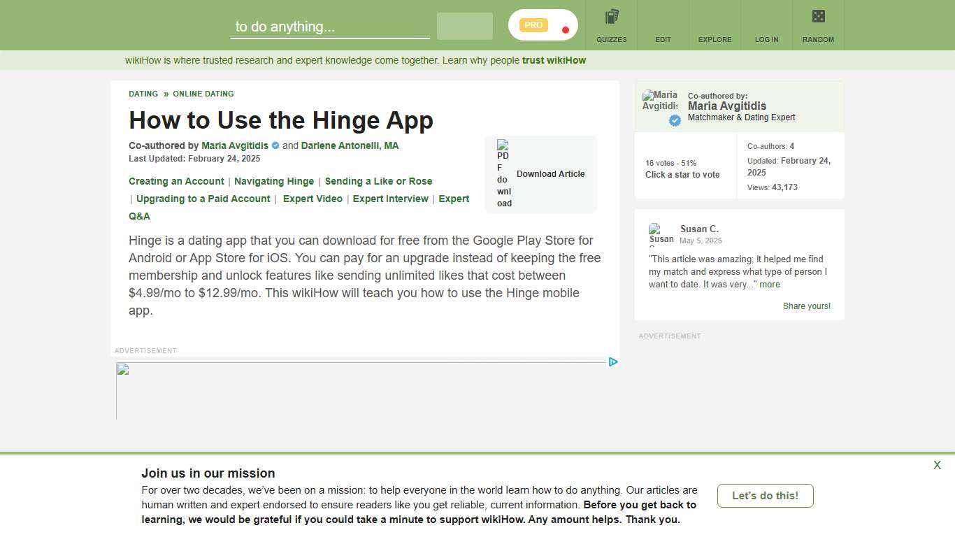 5 Ways to Use the Hinge App - wikiHow
